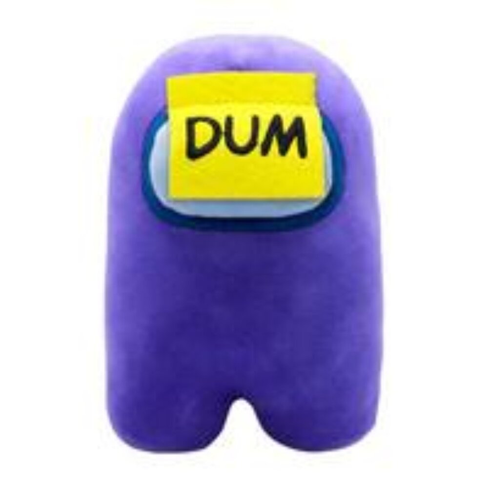 JUST TOYS Among Us Purple DUM 7-in Plush